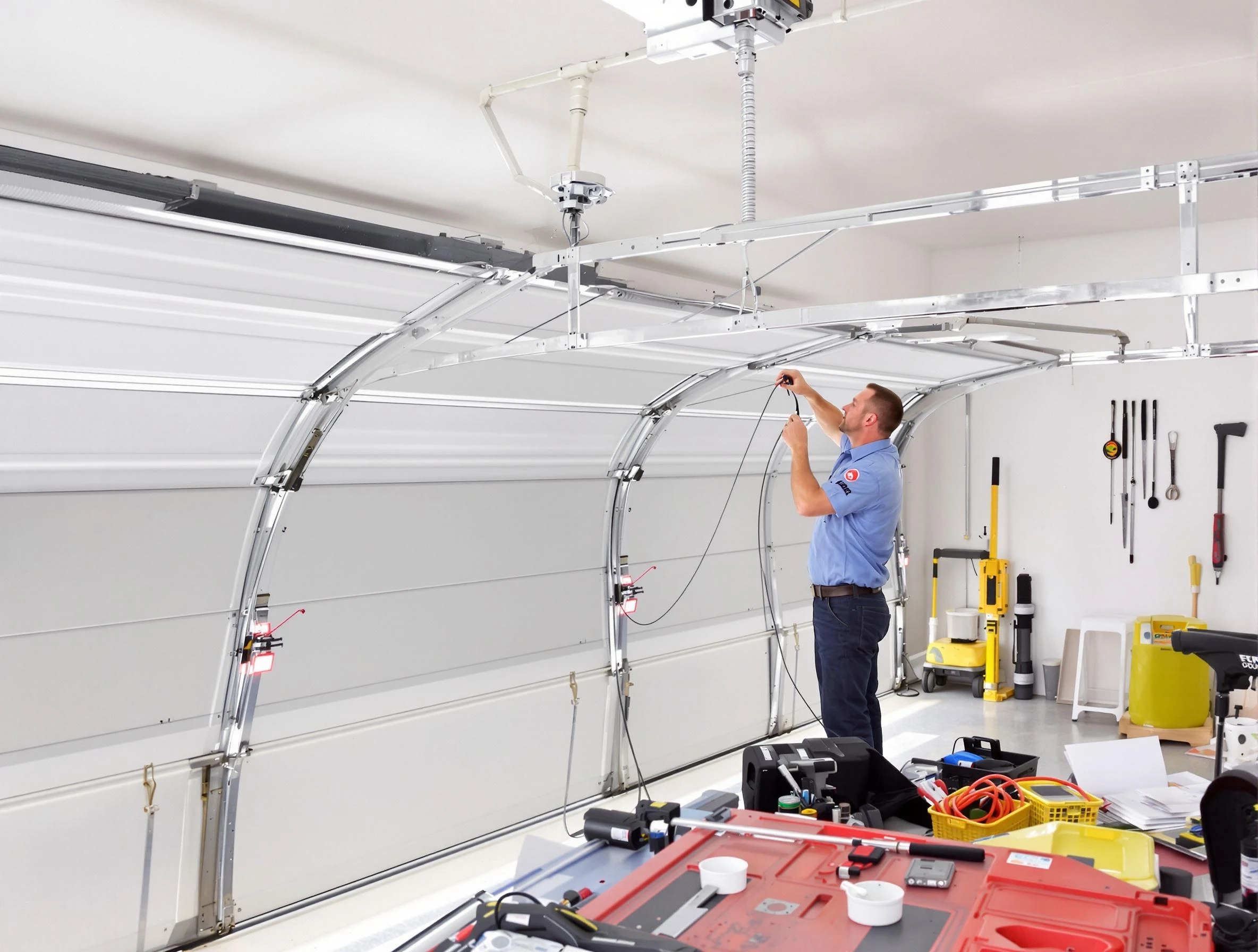 Garage door cable repair service by Phoenix Garage Door Repair in Phoenix