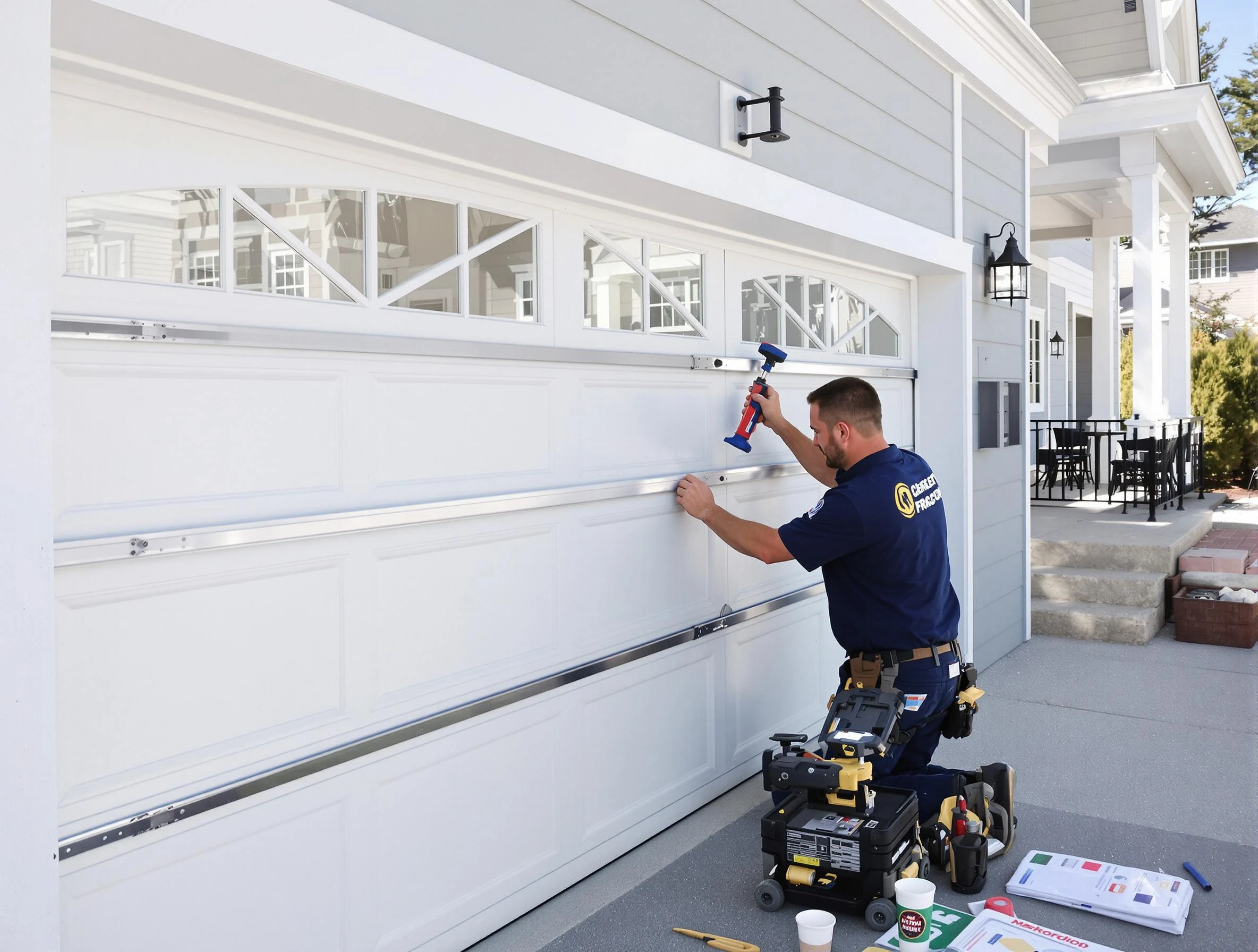 Professional garage door installation by Phoenix Garage Door Repair in Phoenix