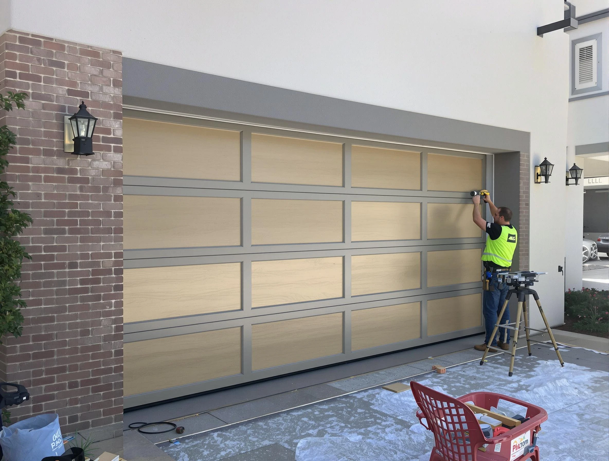 Garage door replacement service by Phoenix Garage Door Repair in Phoenix