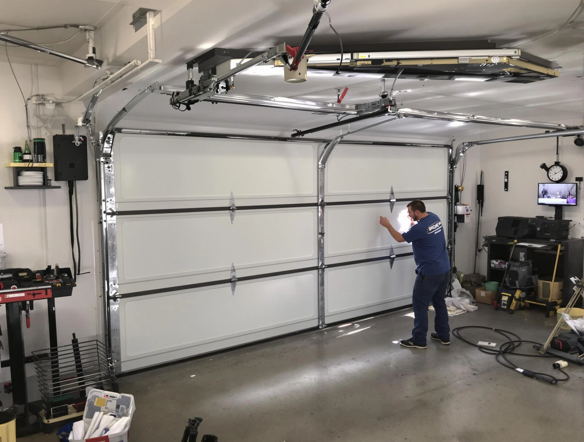 Professional garage door repair service by Phoenix Garage Door Repair in Phoenix