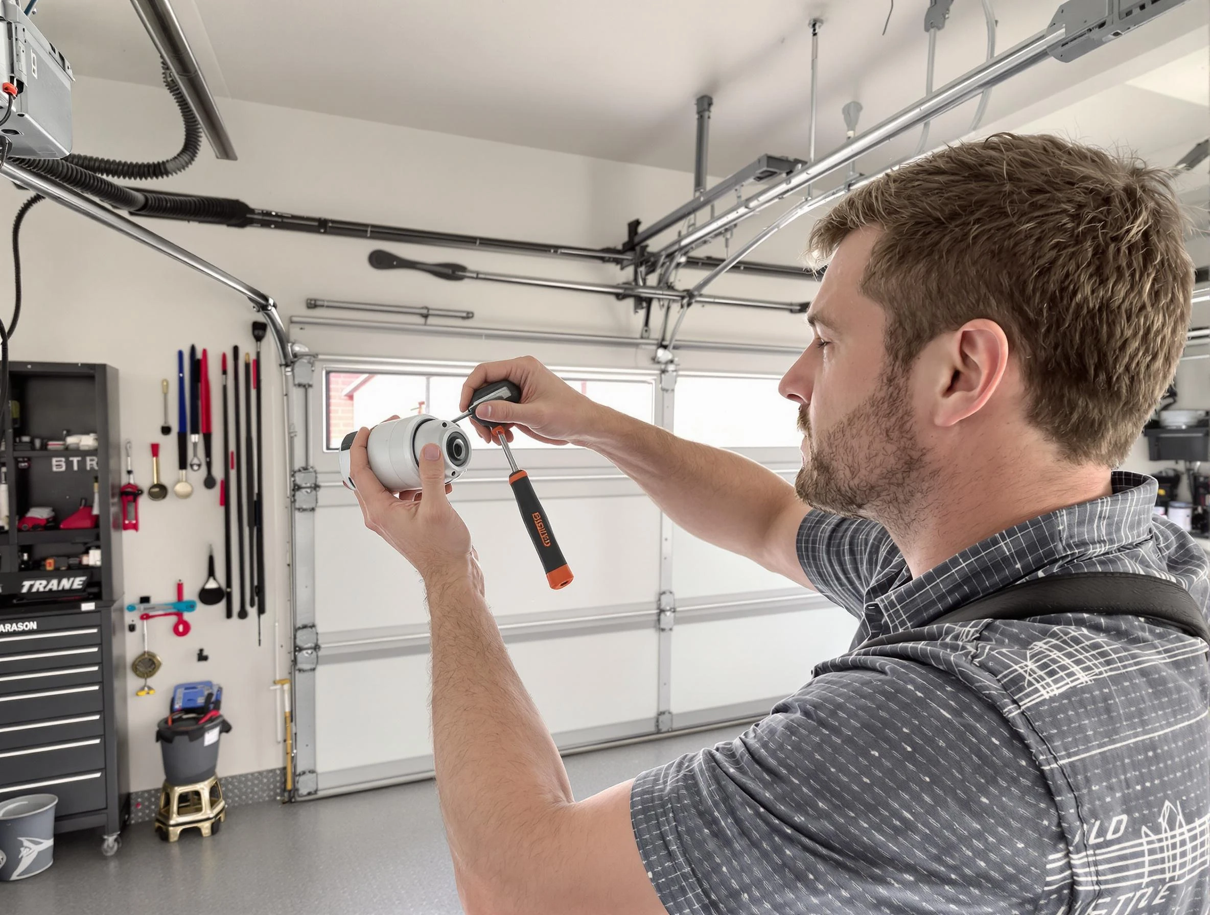 Garage door opener repair service by Phoenix Garage Door Repair in Phoenix